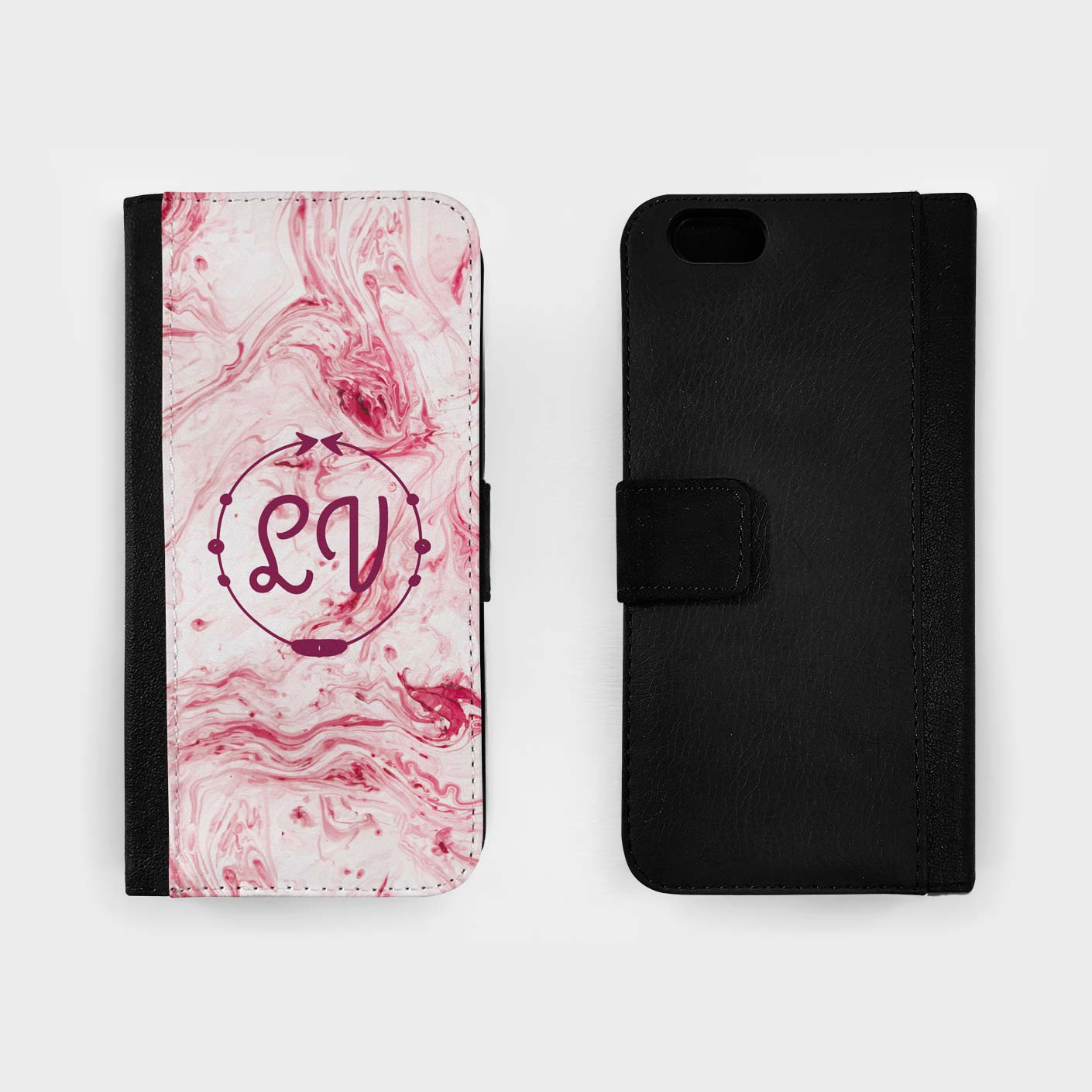 Marble Iphone Case With Initials Marble Iphone Case With Initials