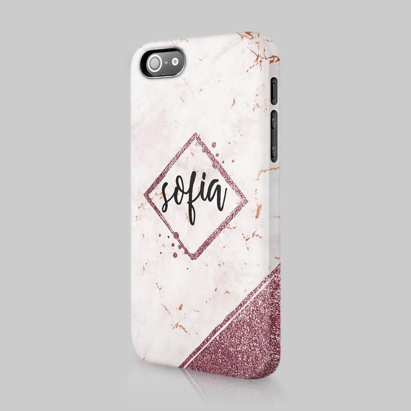 personalised marble glitter gift initials custom phone personalised marble glitter gift initials custom phone