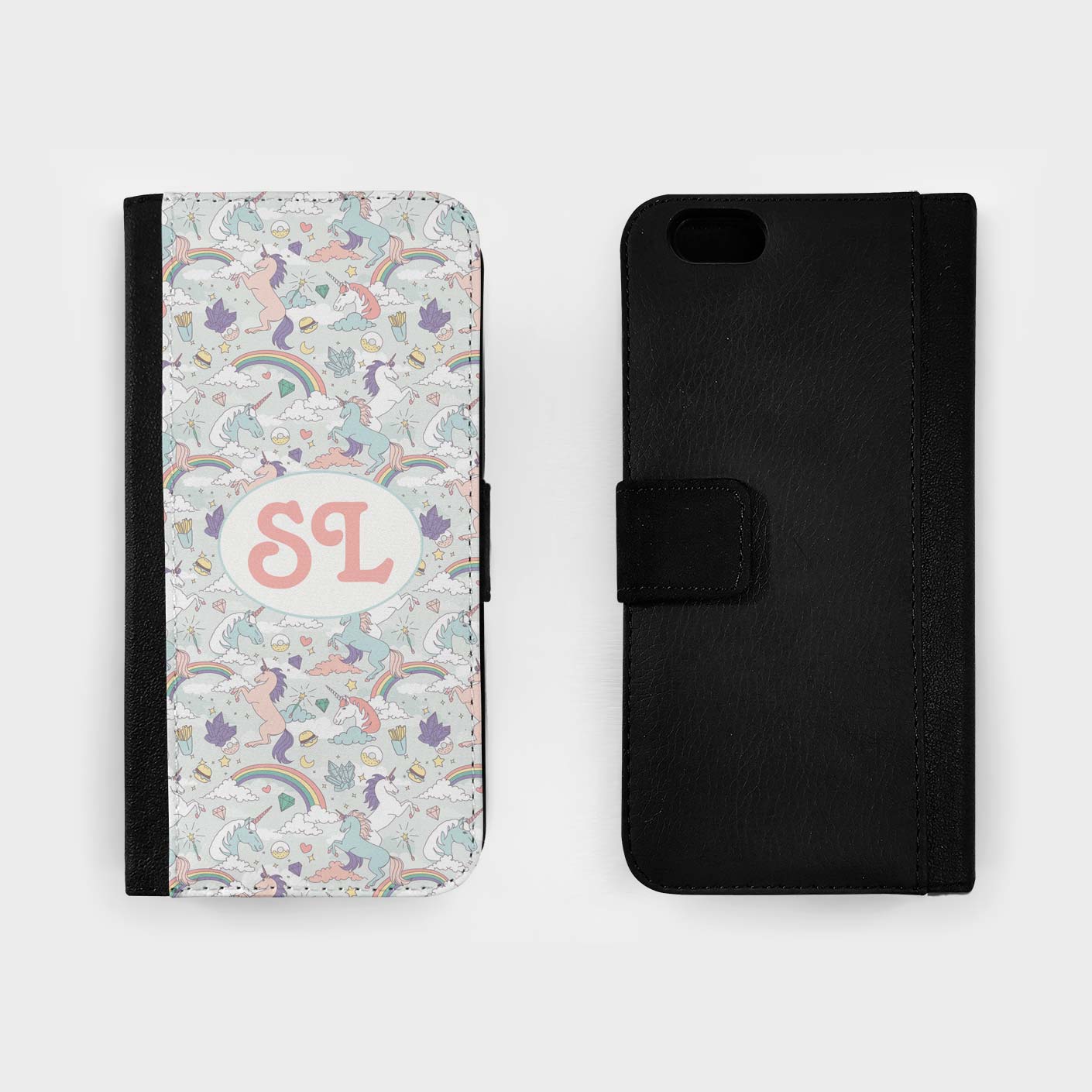 Personalised Iphone Flip Cover Personalised Iphone Flip Cover
