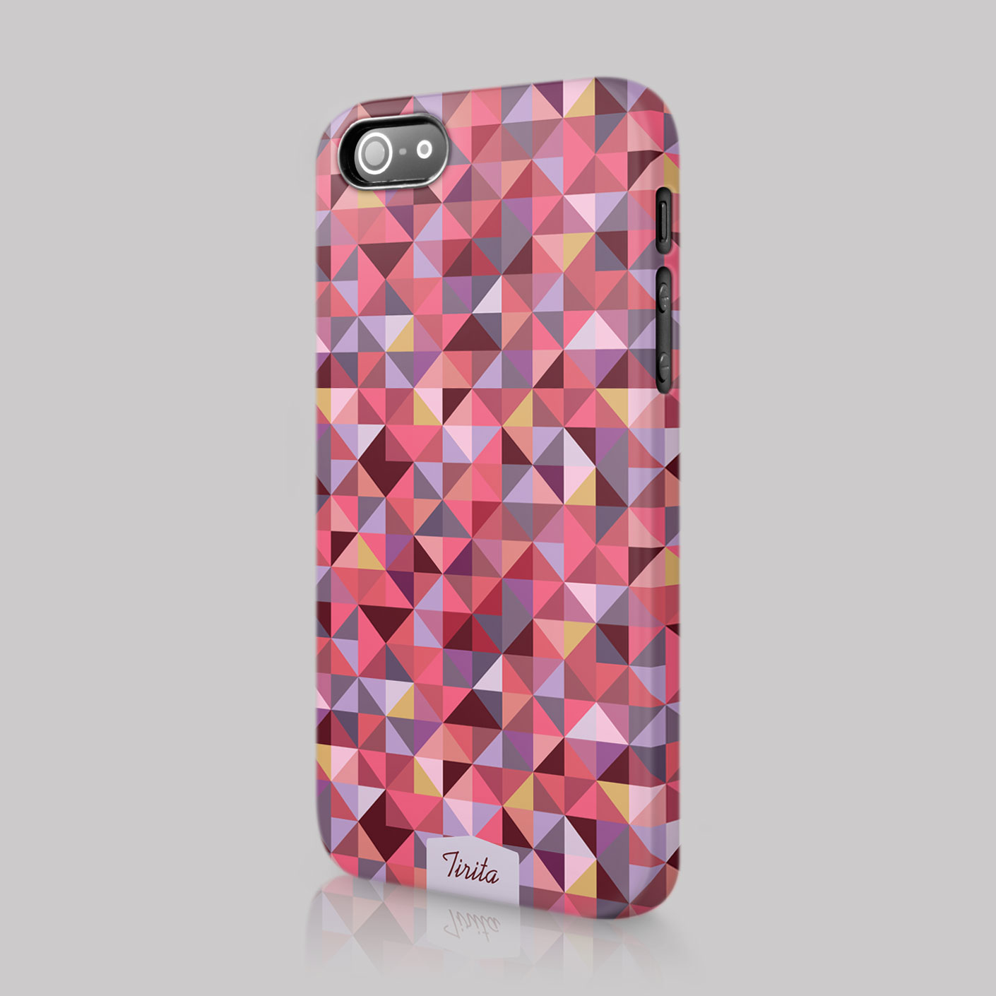 Tirita Geometric Chevron Circles Lines Case H
