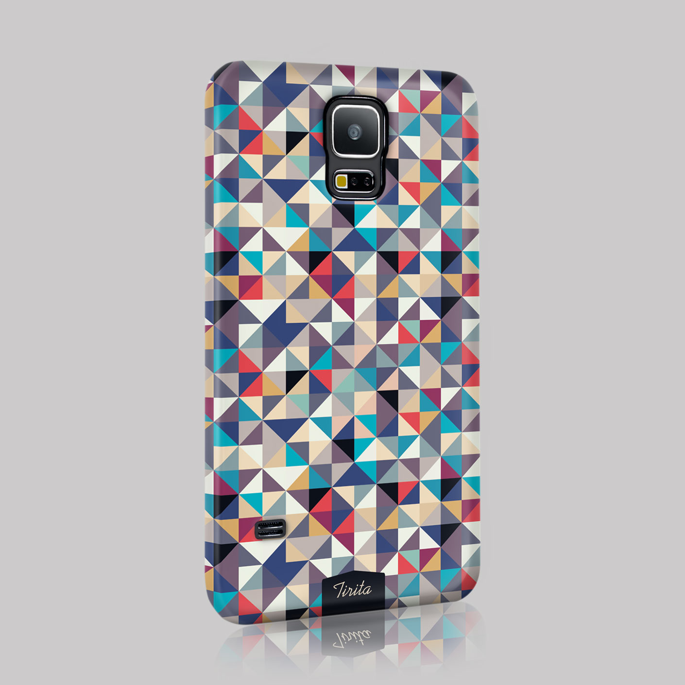 Tirita Geometric Chevron Circles Lines Case H