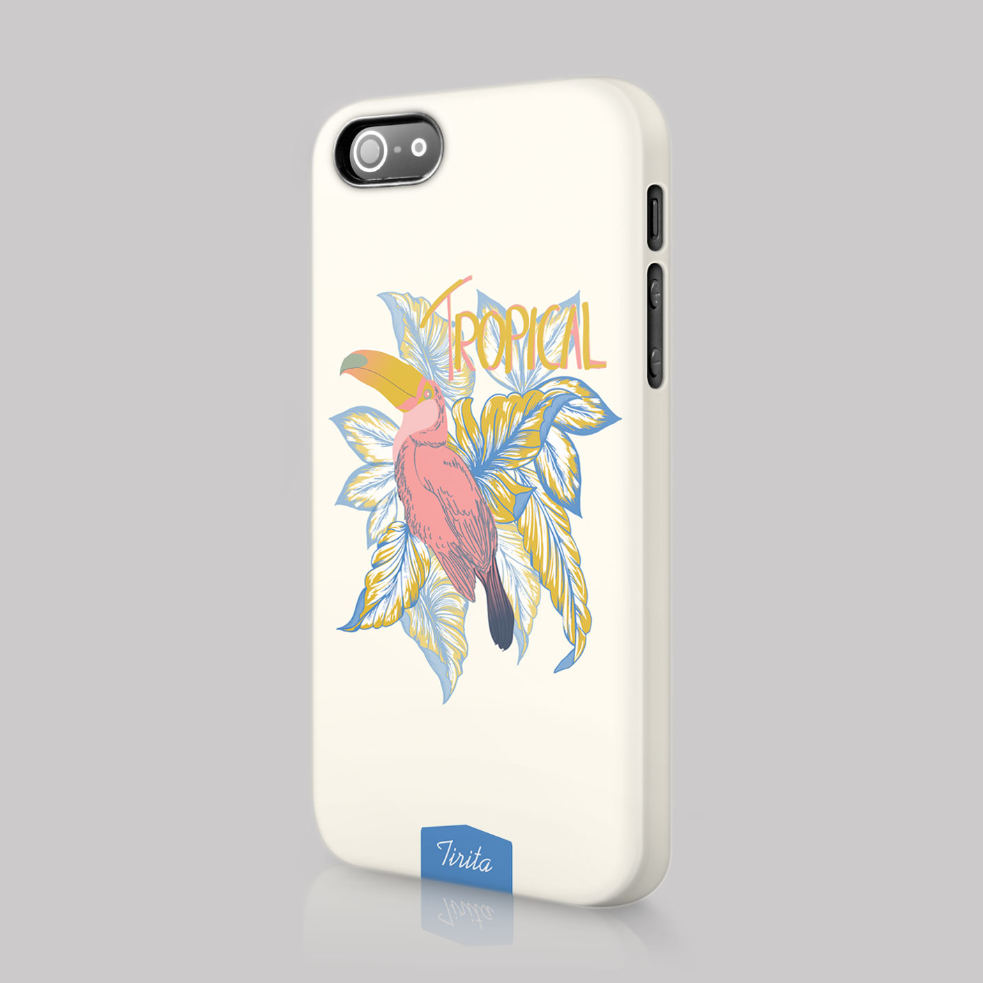 Tirita Paradise Tropical Hawaii Exotic Case Hard Cover For iPhone 4 5 6
